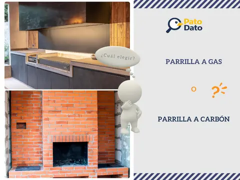 Parrilla a gas o parrilla a carbón